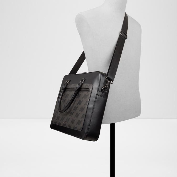  BILIWIN BLACK Men Laptop Bag image number 3