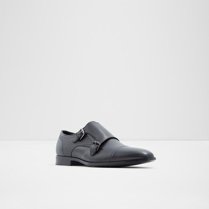 Hoeswen Men's Black Monk Strap image number 3