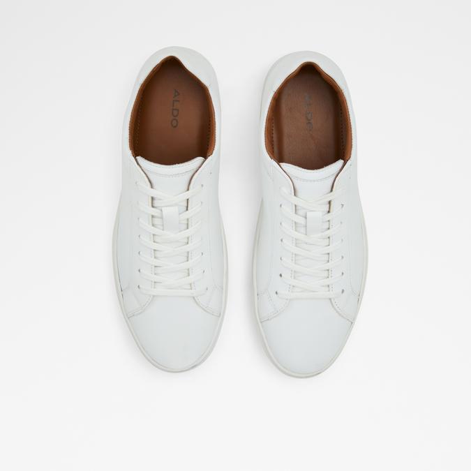 Classicspec Men's White Low-Top