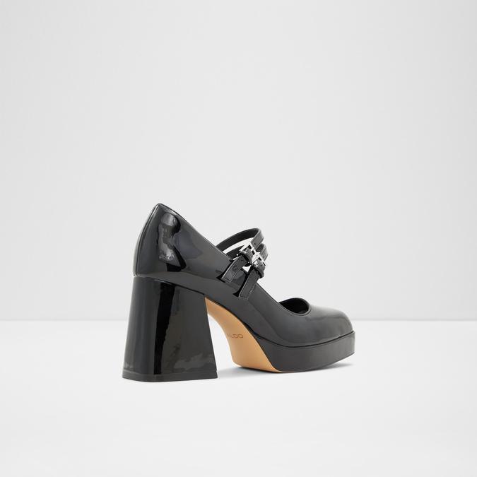 Manda Women's Black Block Heel image number 2