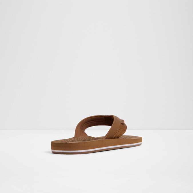 Kegana-In Men's Brown Thong Sandals image number 2