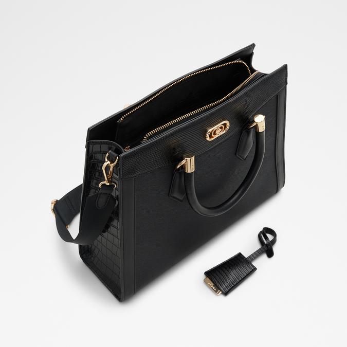 Chenoa Women's Black Satchel image number 2