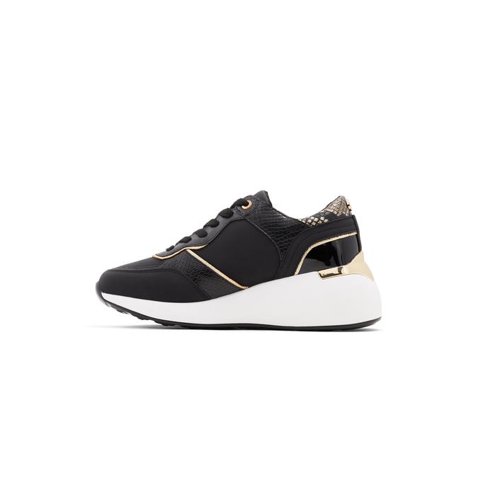 Afucia Women's Black Sneakers image number 2