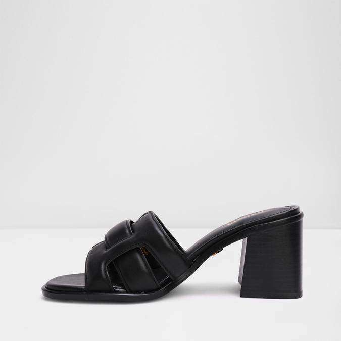 Banaladar-In Women's Black Block Heel Sandals image number 3