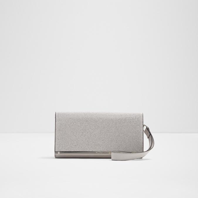 Cacia Women's Silver Clutch image number 0