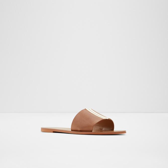 Crowland Women's Brown Flat Sandals image number 3