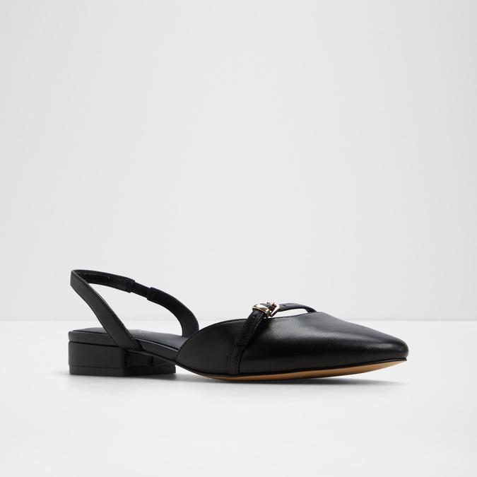 Flintstone-In Women's Black Block Heel Shoes image number 4