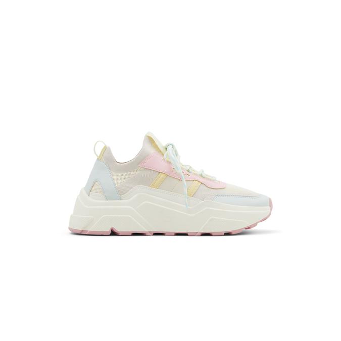 Alexiis Women's White Multi Sneakers image number 0