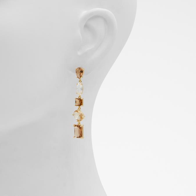 Lagrimitos Women's Brown Earrings