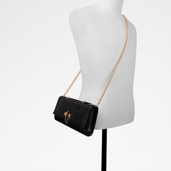 Roux Women's Black Clutch image number 4