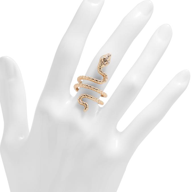 Alcacovas Women's Clear On Gold Ring image number 1
