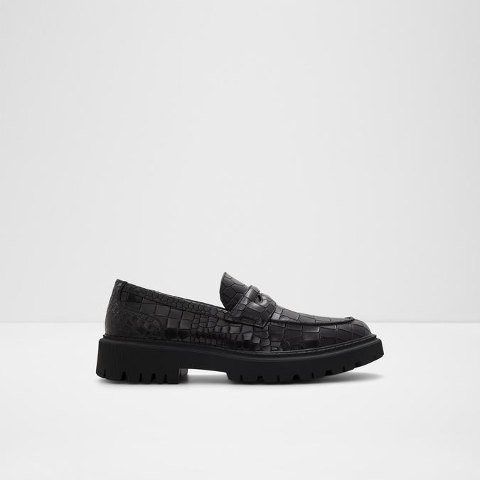 Aldo black loafers discount mens