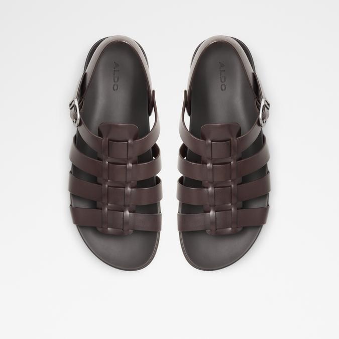 Canal Men's Brown Back Strap Sandals image number 1