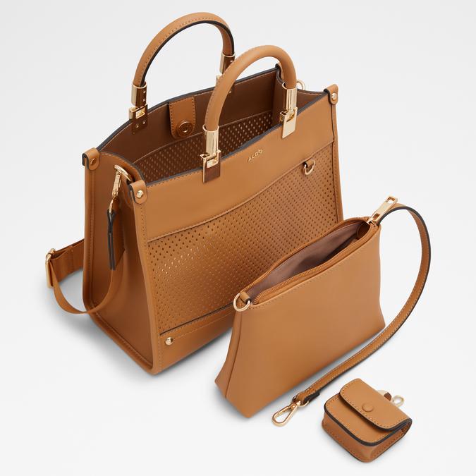 Daspiani Women's Beige Satchel image number 2