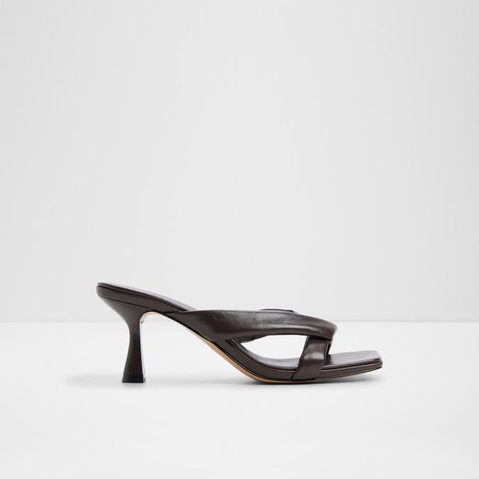 ZENNA-B DARK BROWN Women Dress Sandals