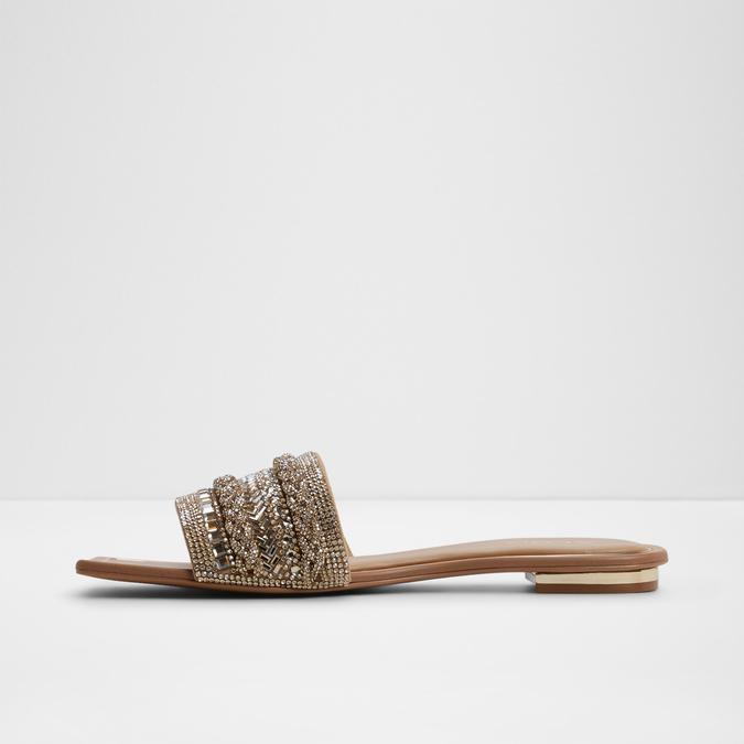 NAVALIA-IN GOLD Women Flat Sandals image number 2
