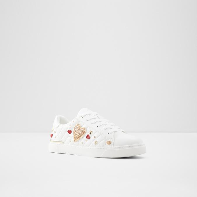 Gi Women's White Sneakers image number 3