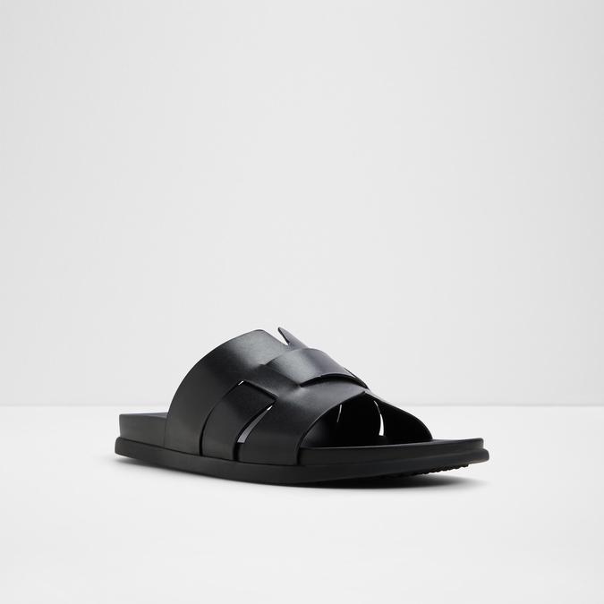 Padiena-In Men's Black Strap Sandals image number 4