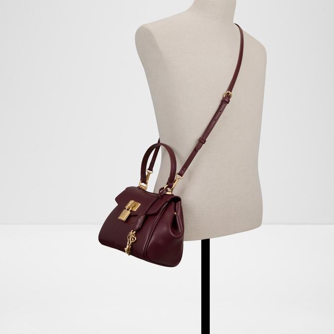 HEARTKEEPERMID Bordo Women Satchel image number 3