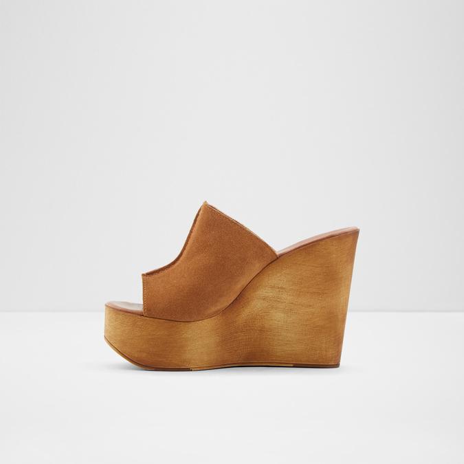 Celilmawien Women's Cognac Wedges image number 2