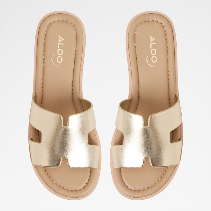 ANAYELIE Gold Women Sandals image number 5