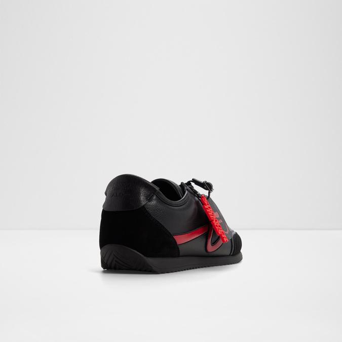 Hellfireclub-In Men's Black Low Top Sneakers image number 3