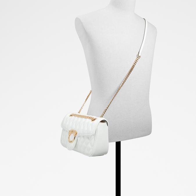 Lounya Women's White Cross Body image number 3