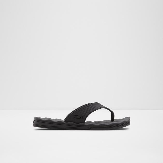 Haciendo Men's Black Thong Sandals