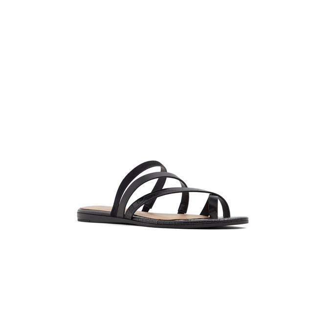 Ereran Women's Black Sandals image number 3