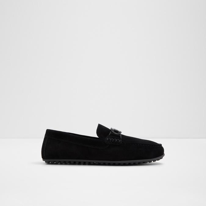 Scuderiia Men's Black Moccasins