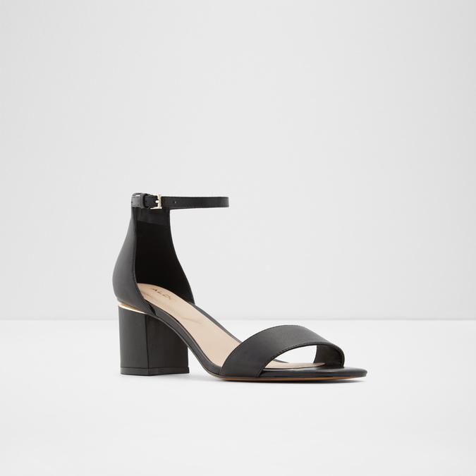 Valentina Women's Black Dress Sandals image number 3