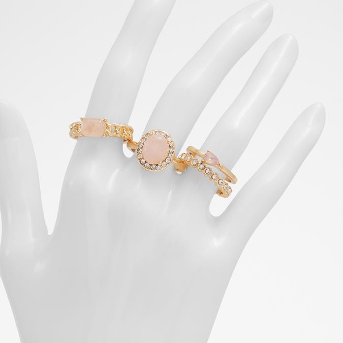 Manaberel Women's Pink Rings