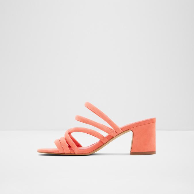 Atlanta Women's Orange Block Heel Sandal image number 2