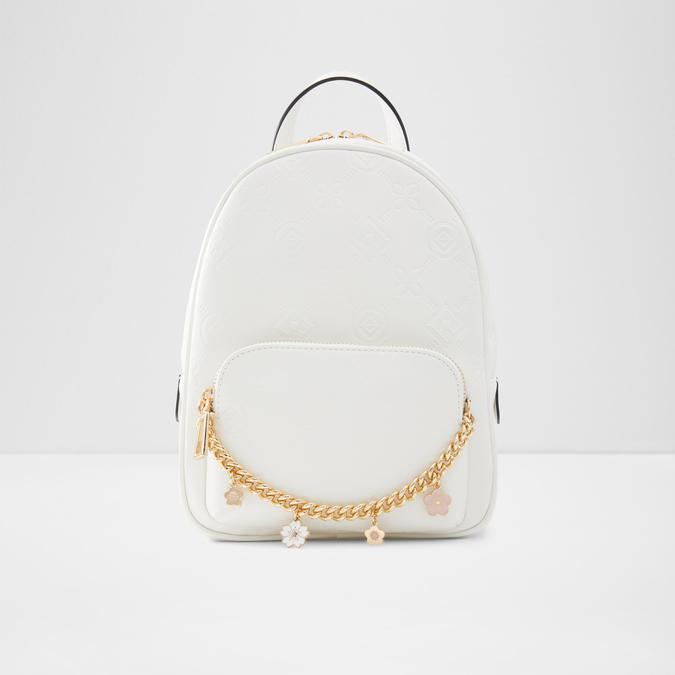 Florenne Women's White Backpack image number 0