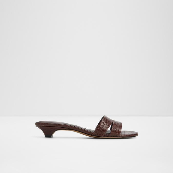 SCARLETTA-IN Brown Women Block Heel Sandals