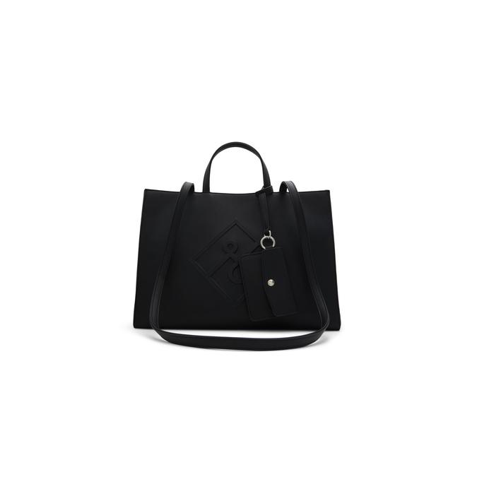 Ladies black sales tote handbags