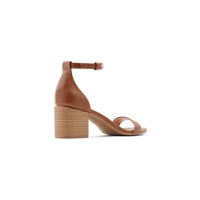 Makenzie Women's Cognac Heeled Sandals image number 1