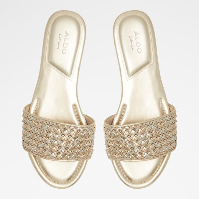 Eleonoreflat Women's Gold Flat Sandals image number 1