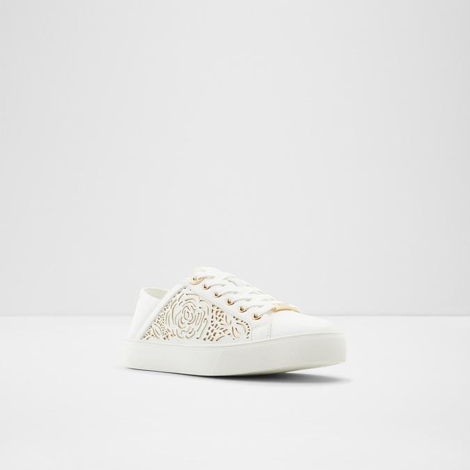 Stepaniee Women's White Sneakers image number 4