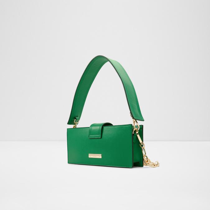 Trezor Women's Green Shoulder Bag image number 1