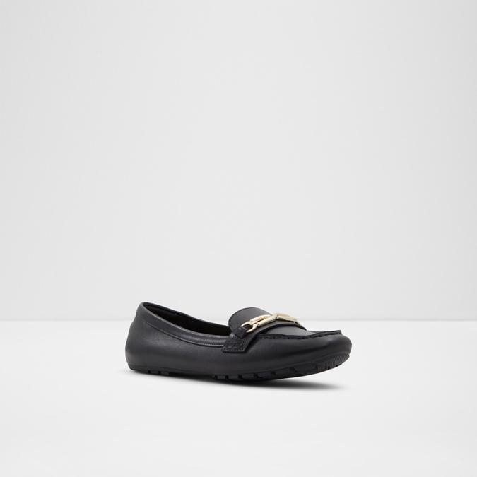 Bagdish Women's Black Loafers image number 4