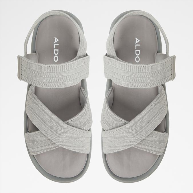 Keva-In Men's Grey Strap Sandals image number 1