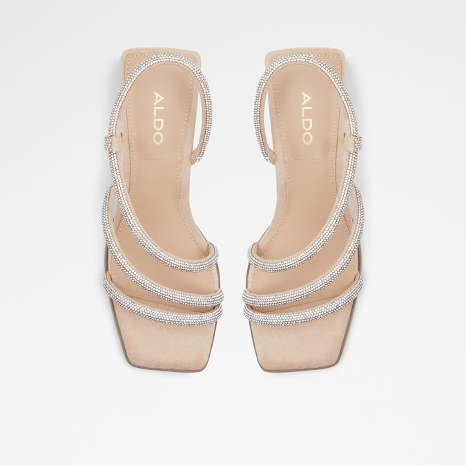 Gannateriel Women's Beige Dress Sandals