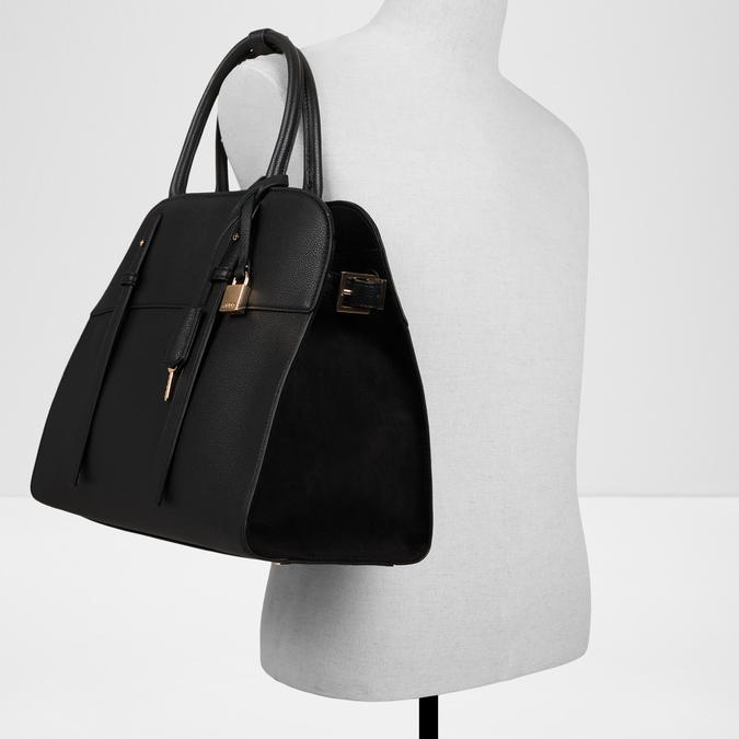 Allysa Women's Black Satchel image number 3