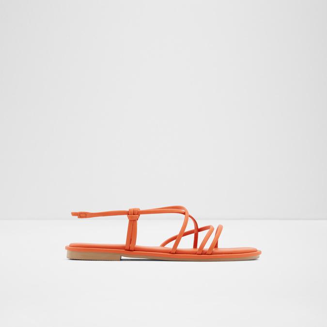 Kuerten Women's Orange Flat Sandals image number 0