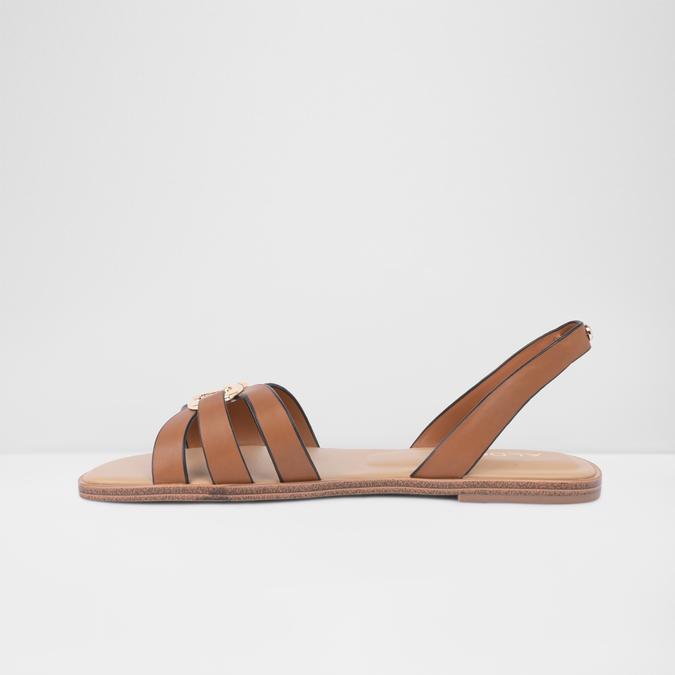 Nydirarina-In Women's Brown Flat Sandals image number 3