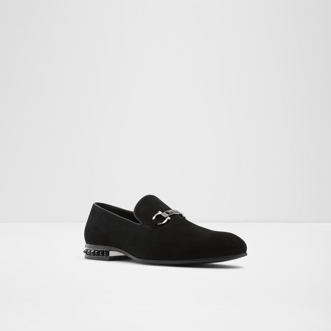 Bowtie Men's Black Loafers image number 4