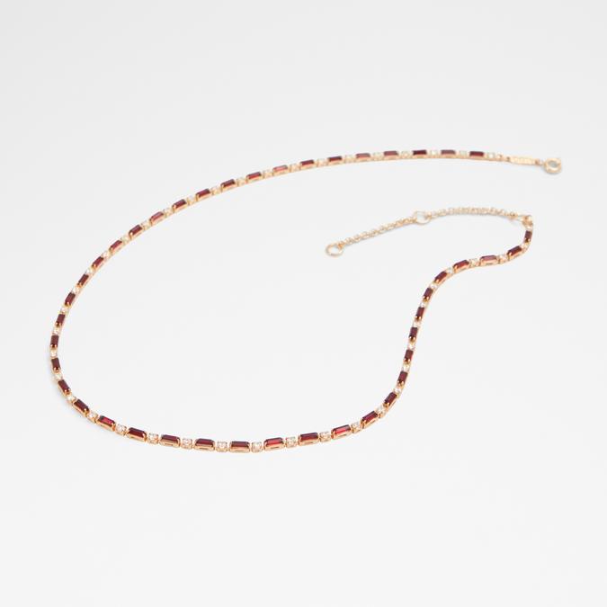 Lathberry Women's Red Necklace image number 0