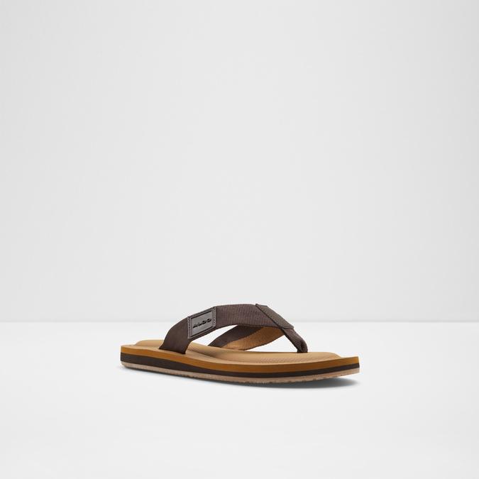 Tengen Men's Dark Brown Thong Sandals image number 3