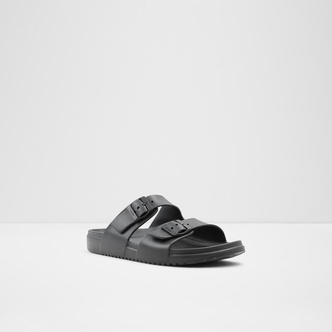 Hideo Men's Black Sandals image number 4